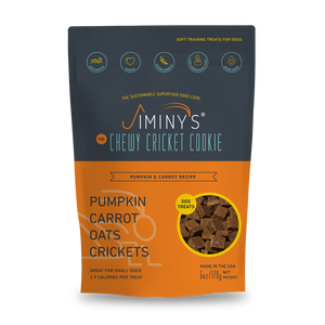 Jiminy's Chewy Cricket Treat Pumpkin Carrot Oats