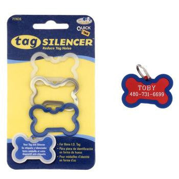 Bone Pet Tag Silencer 3 Pack - Really Good Pets Shop - Dog Tag -  - Pet Retail Supply